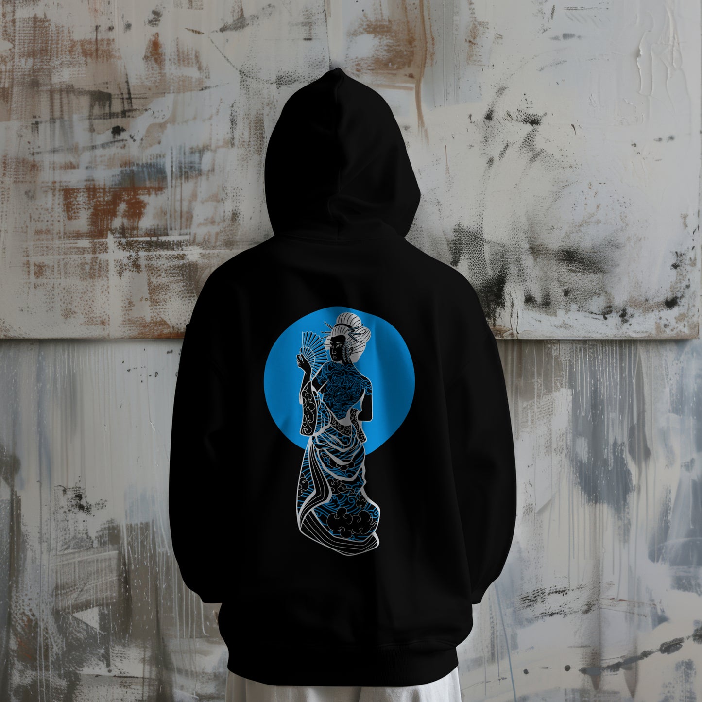 Blue Geisha Hoodie