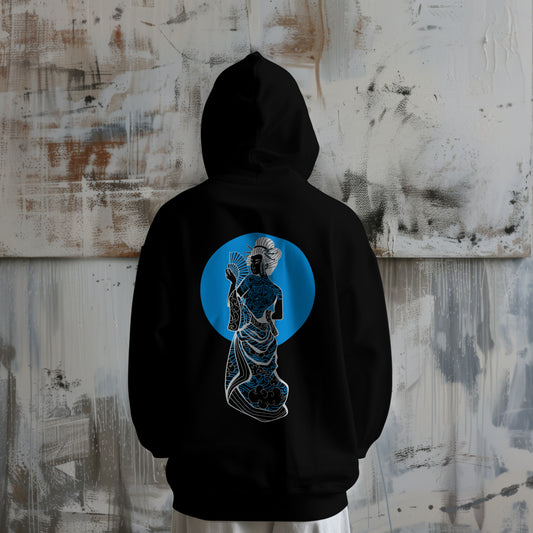 Blue Geisha Hoodie