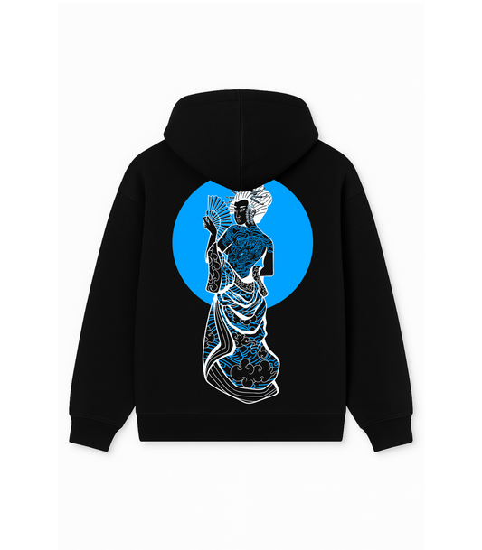Blue Geisha Hoodie